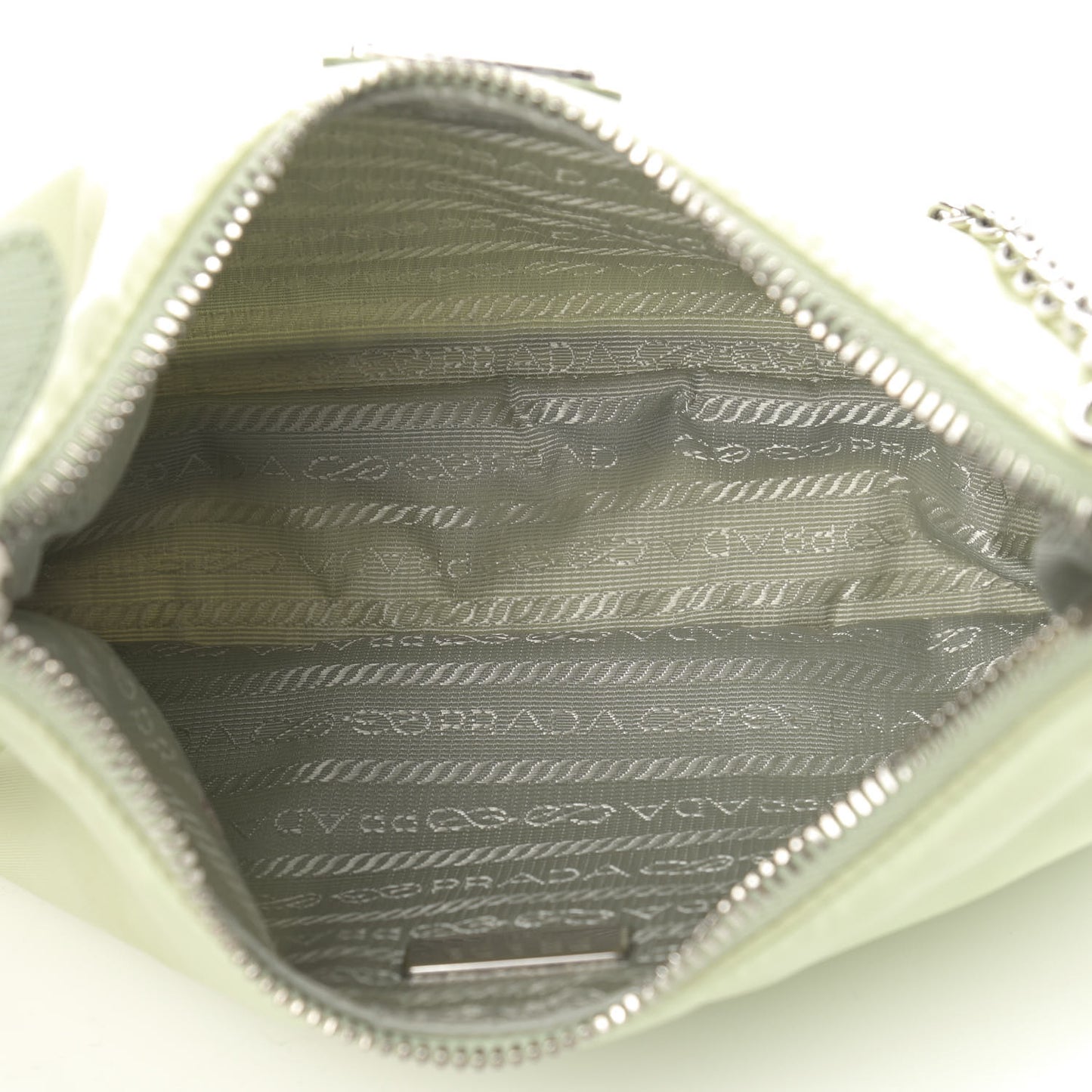 Re-Nylon Saffiano Re-Edition 2005 Shoulder Bag Acqua