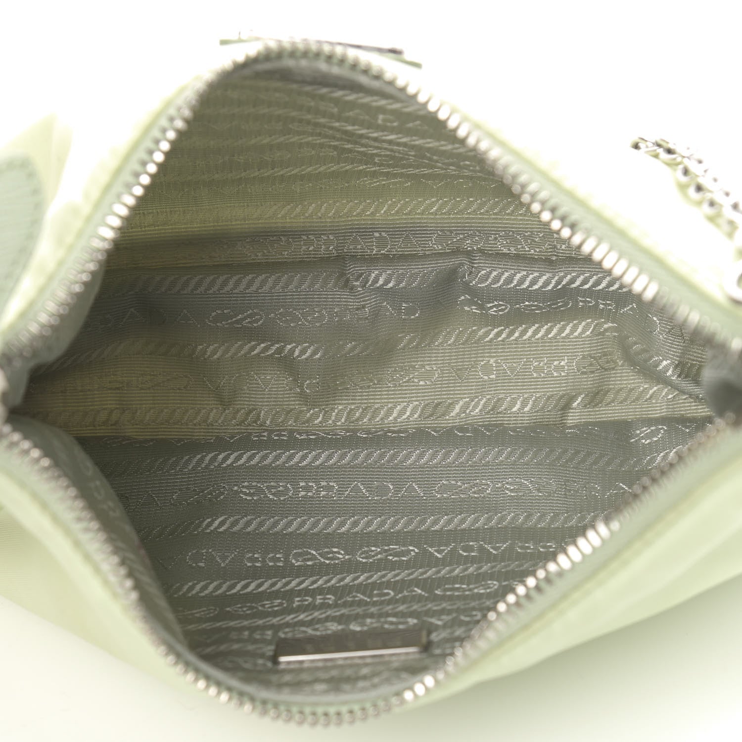 Prada Re-Nylon Saffiano Re-Edition 2005 Shoulder Bag Acqua 5 of 17