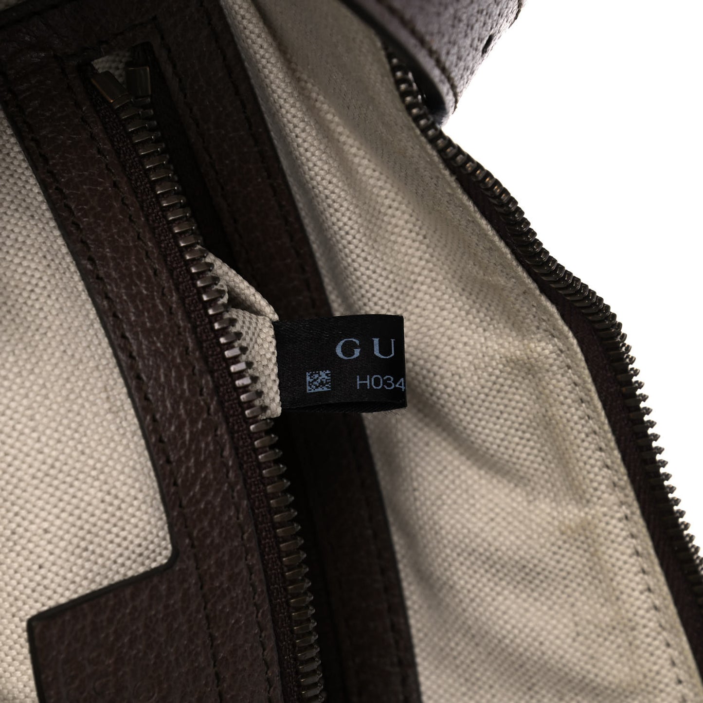 GG Supreme Monogram Web Small Ophidia Half Moon Hobo Brown