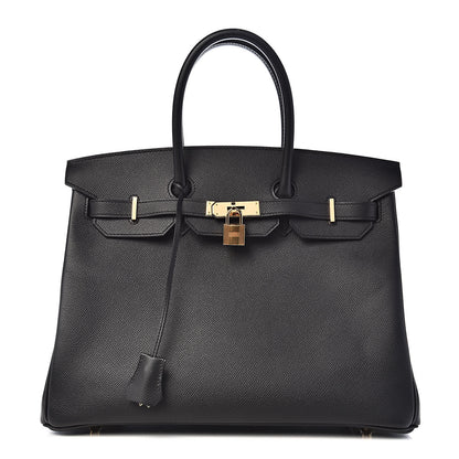 Hermes Epsom Birkin 35 Black 1 of 38