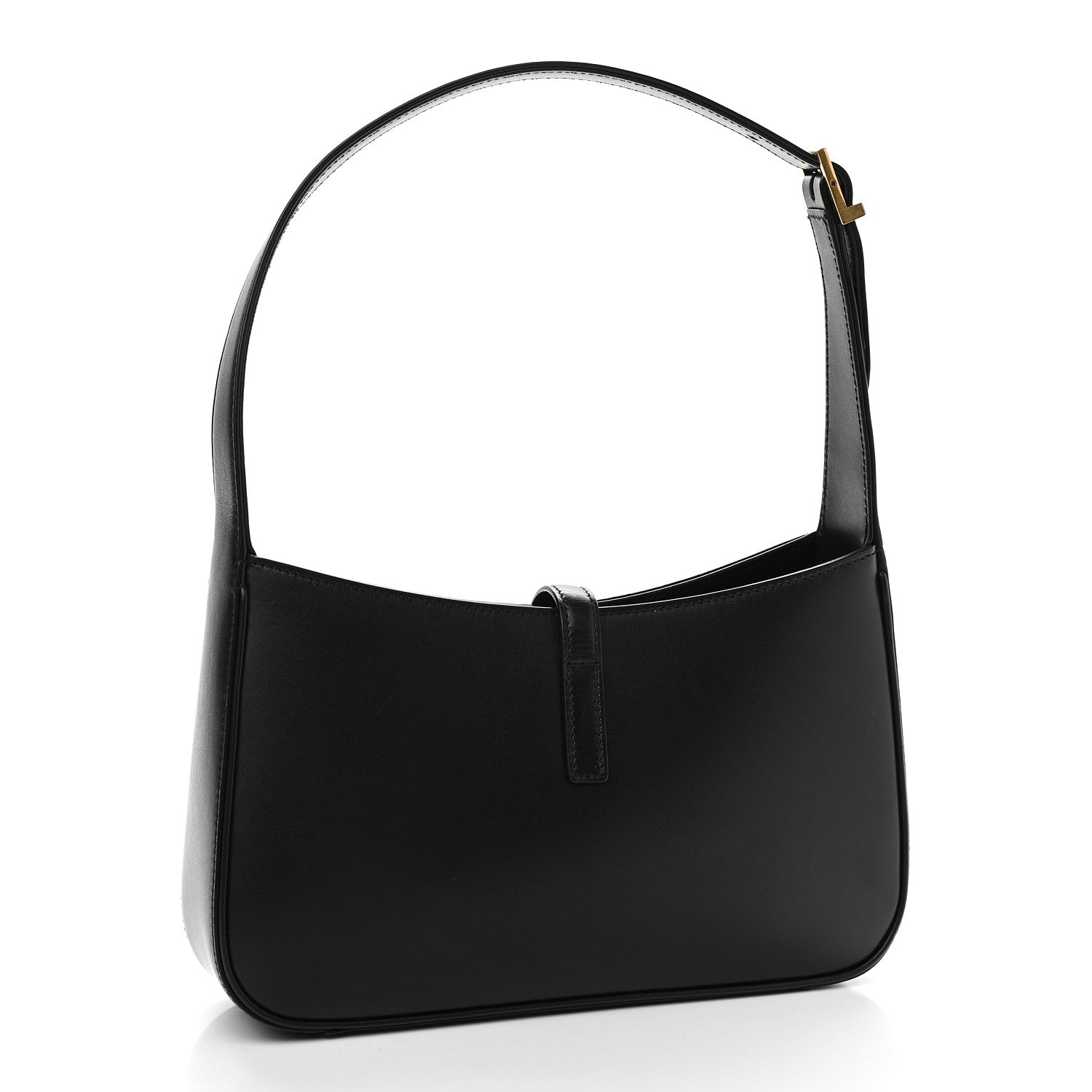 Saint Laurent Smooth Calfskin Le 5 A 7 Hobo Black 3 of 9