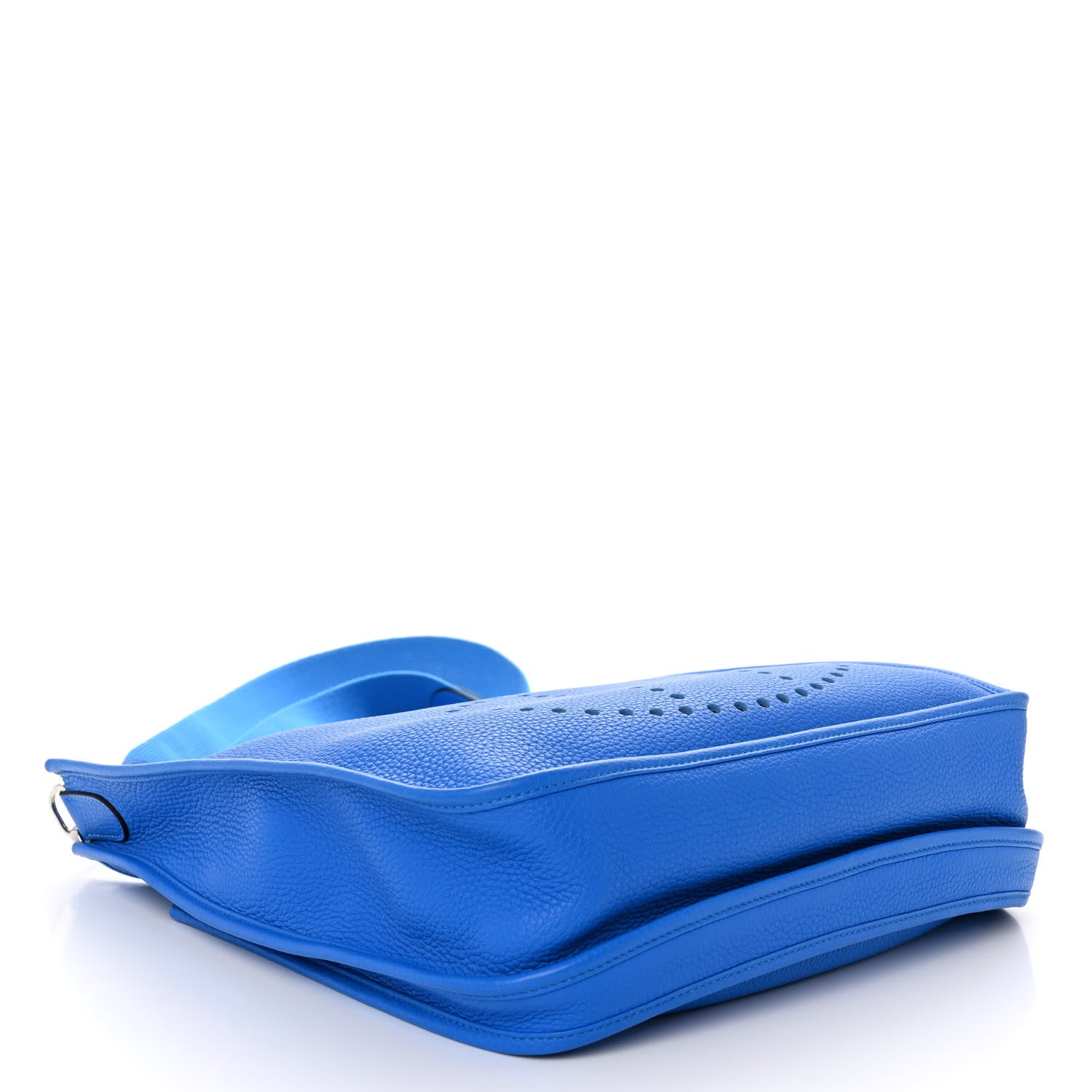 Hermes Taurillon Clemence Evelyne III GM Bleu Hydra 3 of 10