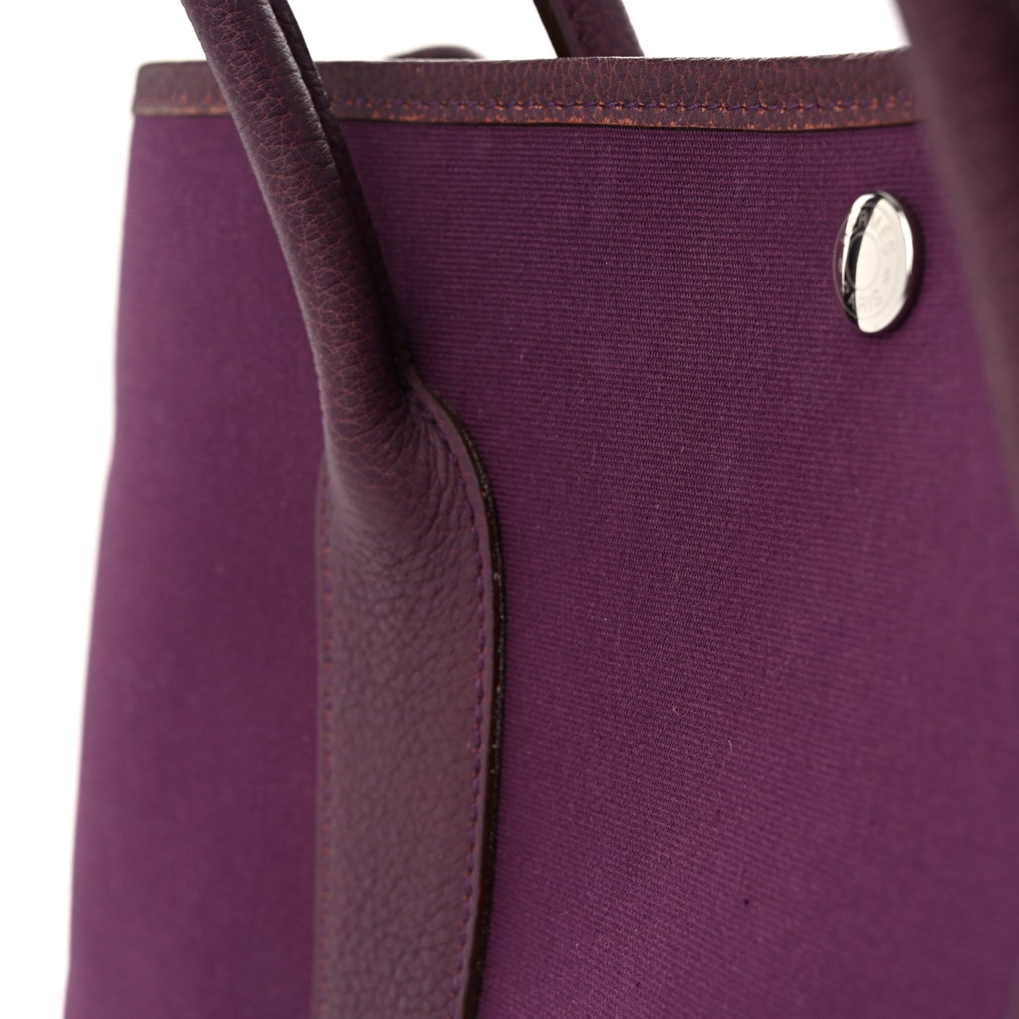 Toile Negonda Garden Party Tote 36 MM Cassis