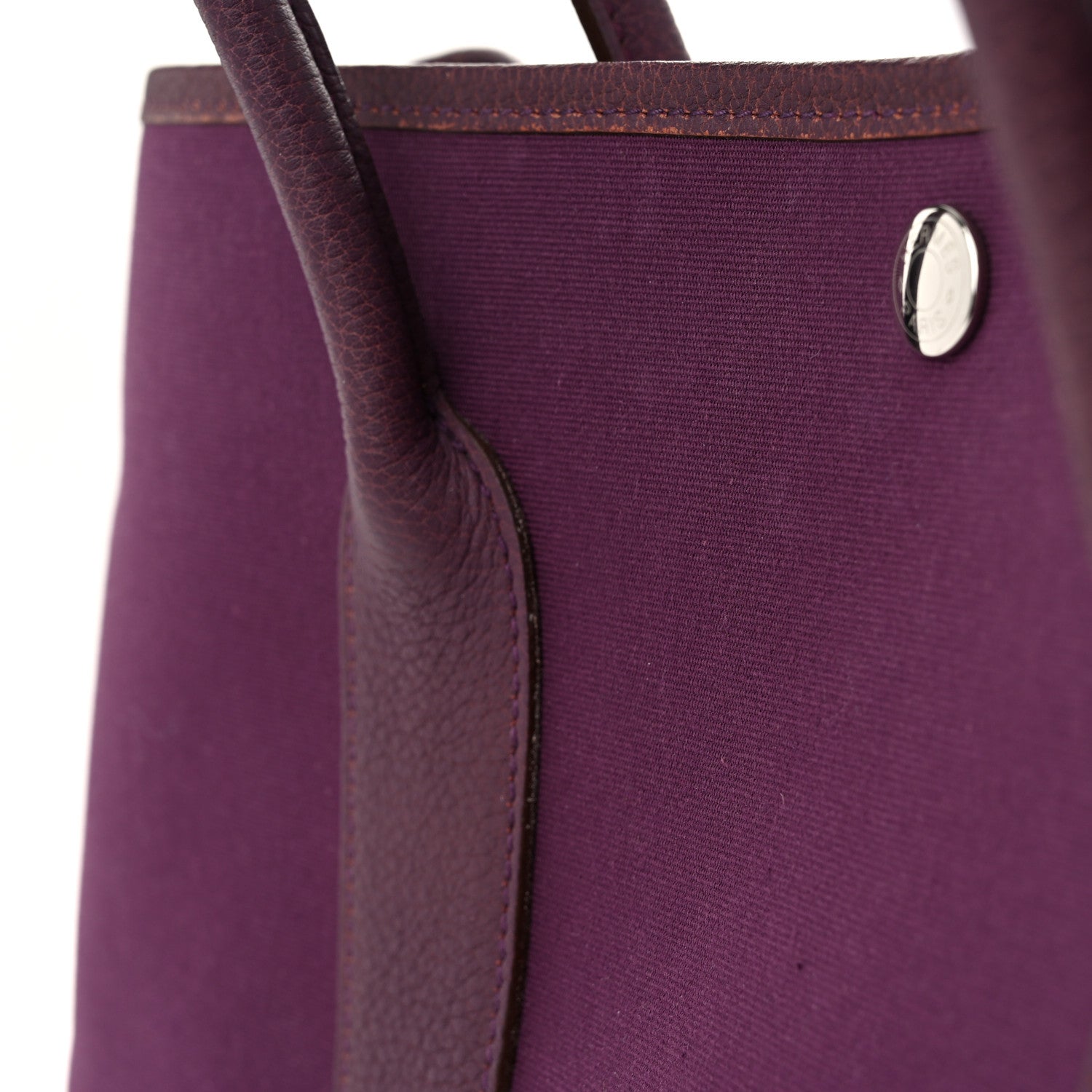 Hermes Toile Negonda Garden Party Tote 36 MM Cassis 10 of 11