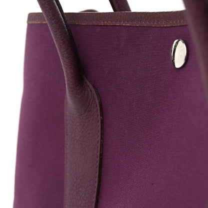 Hermes Toile Negonda Garden Party Tote 36 MM Cassis 10 of 11