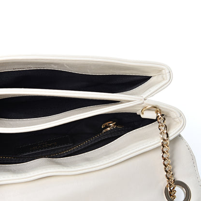 Lanvin Lambskin Studded Mini Sugar Flap Shoulder Bag White 4 of 12