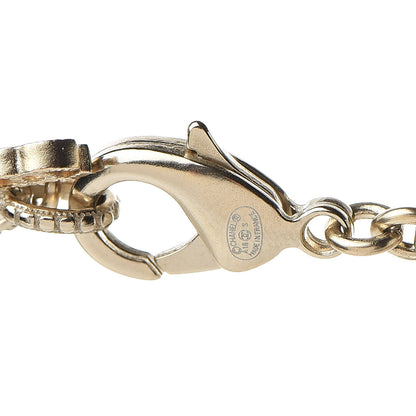 Chanel Pearl CC Long Multistrand Necklace Gold 4 of 5