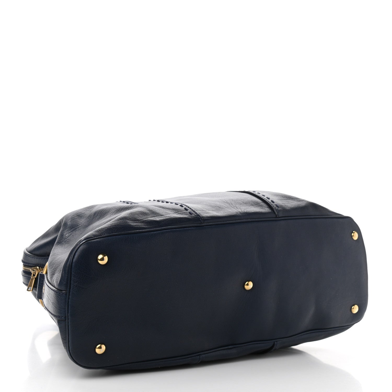 Saint Laurent Calfskin Oversized Muse Dark Blue 4 of 13