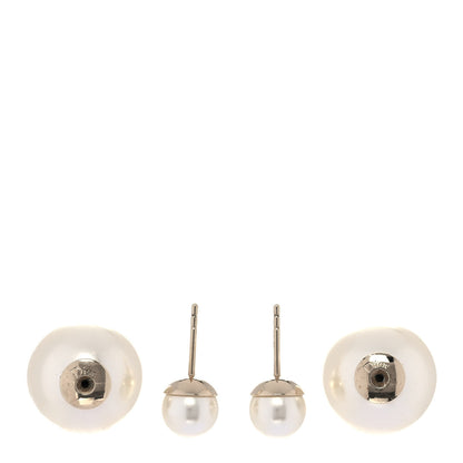 Christian Dior Pearl Mise En Dior Tribal Earrings 3 of 4