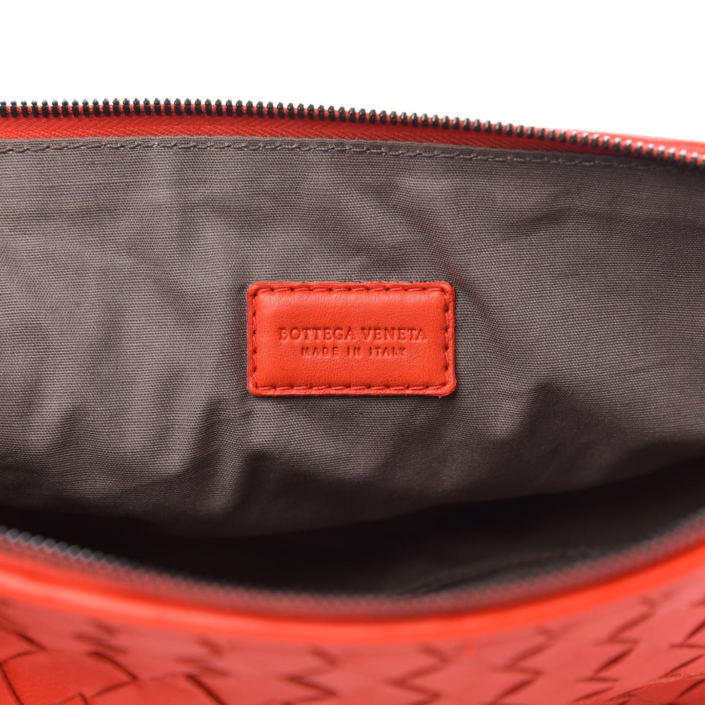Nappa Intrecciato Cosmetic Pouch Vesuvio
