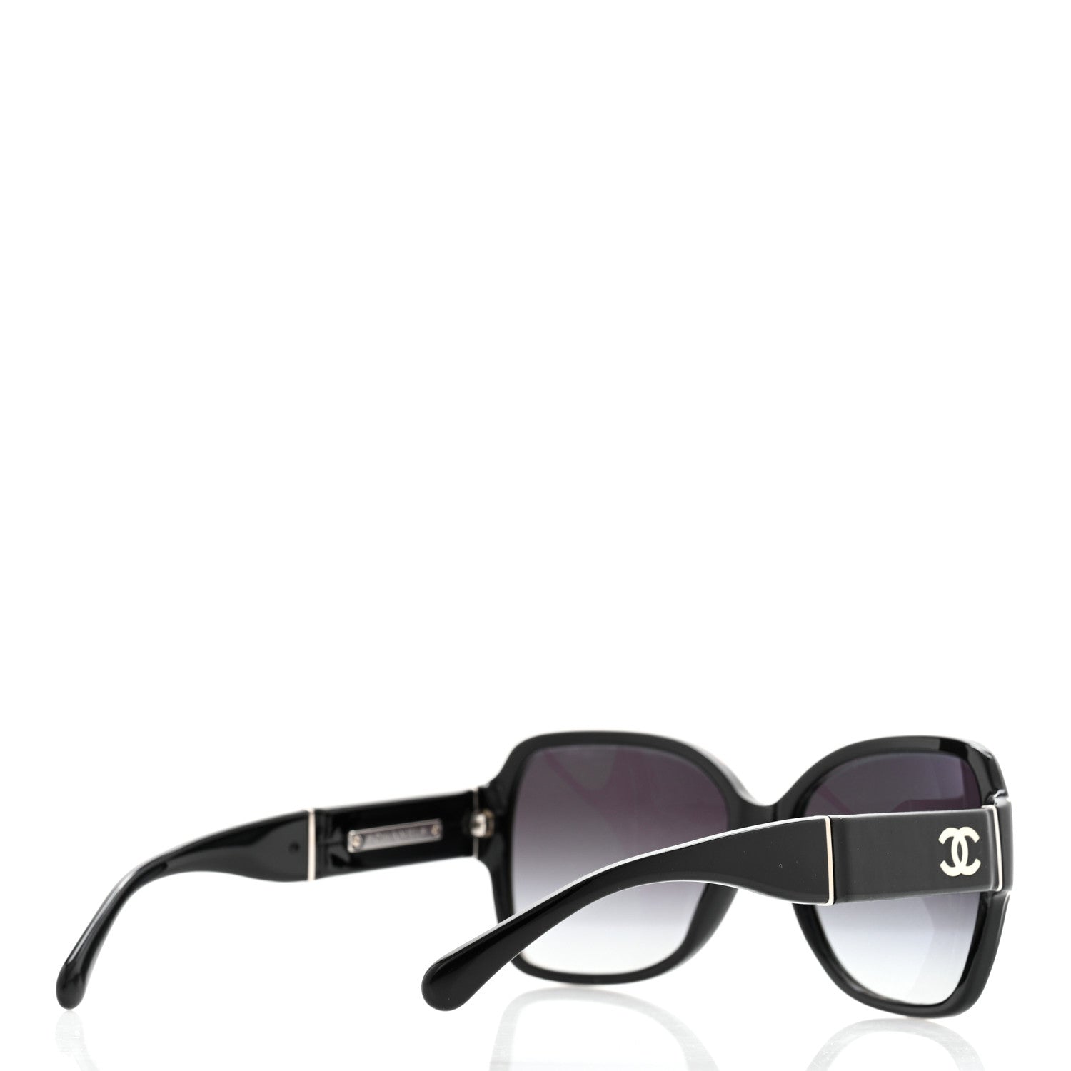 Chanel Square Summer CC Sunglasses 5230Q Black 4 of 9