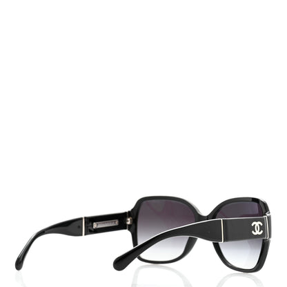 Chanel Square Summer CC Sunglasses 5230Q Black 4 of 9