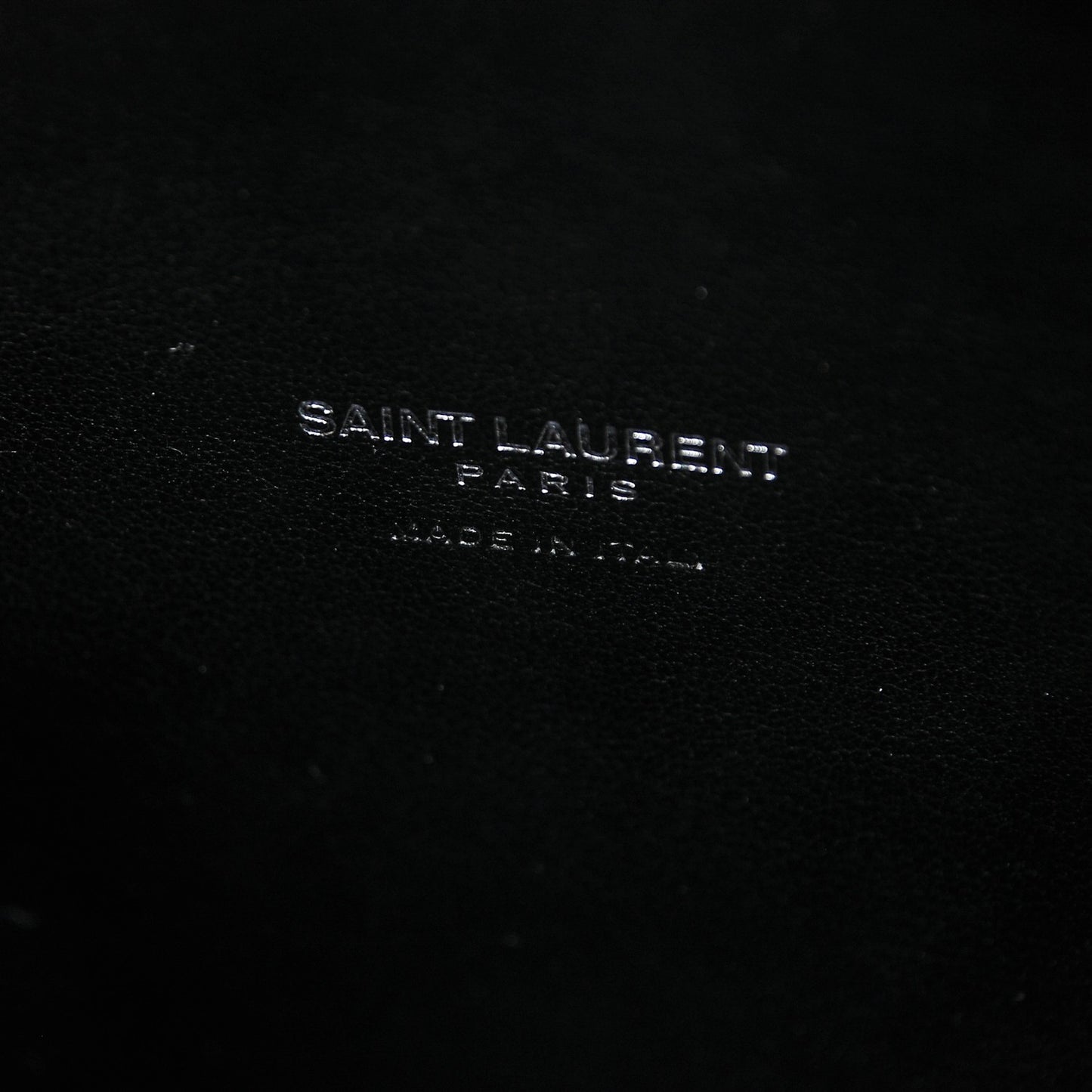 Grained Calfskin Small Sac De Jour Black
