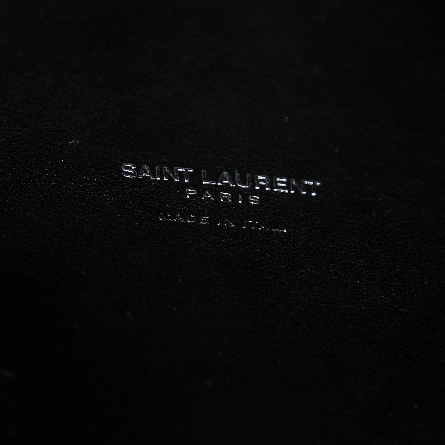 Saint Laurent Grained Calfskin Small Sac De Jour Black 7 of 7