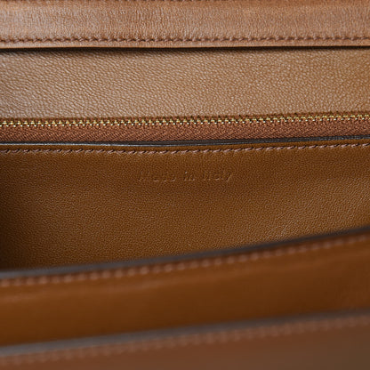 Celine Box Calfskin Medium Classic Box Flap Bag Camel 7 of 17