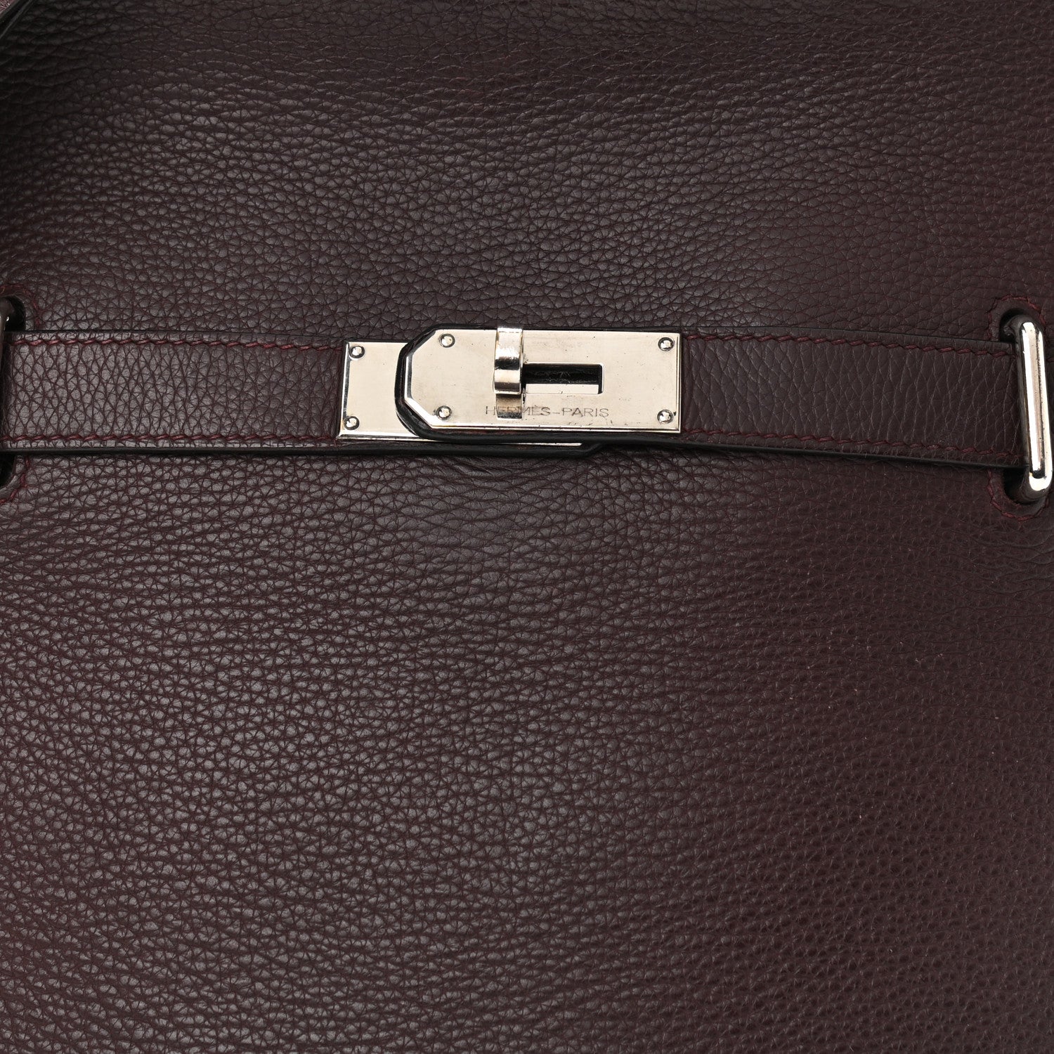 Hermes Taurillon Clemence Jypsiere 34 Prune 8 of 13