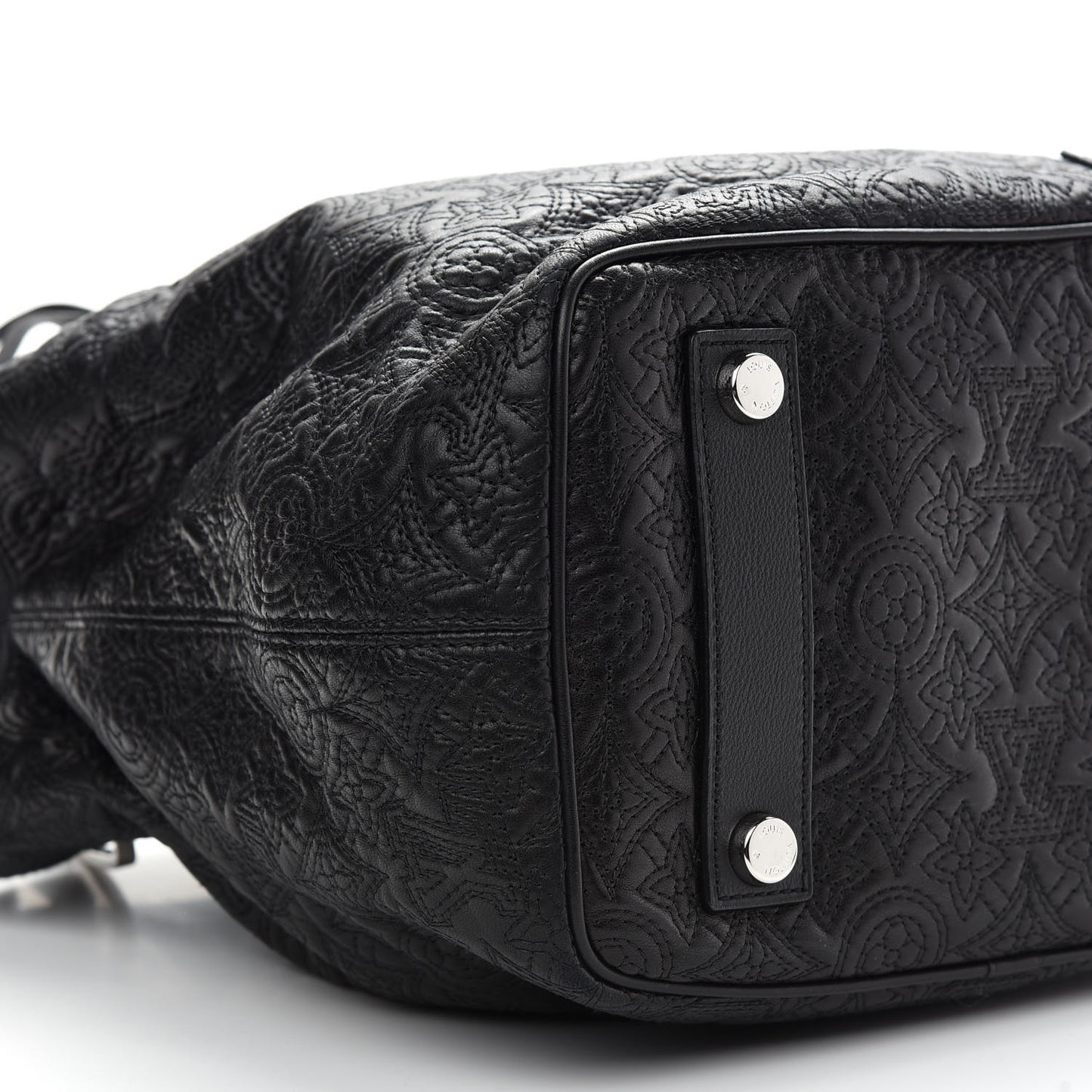 Monogram Lambskin Antheia Lilia PM Black