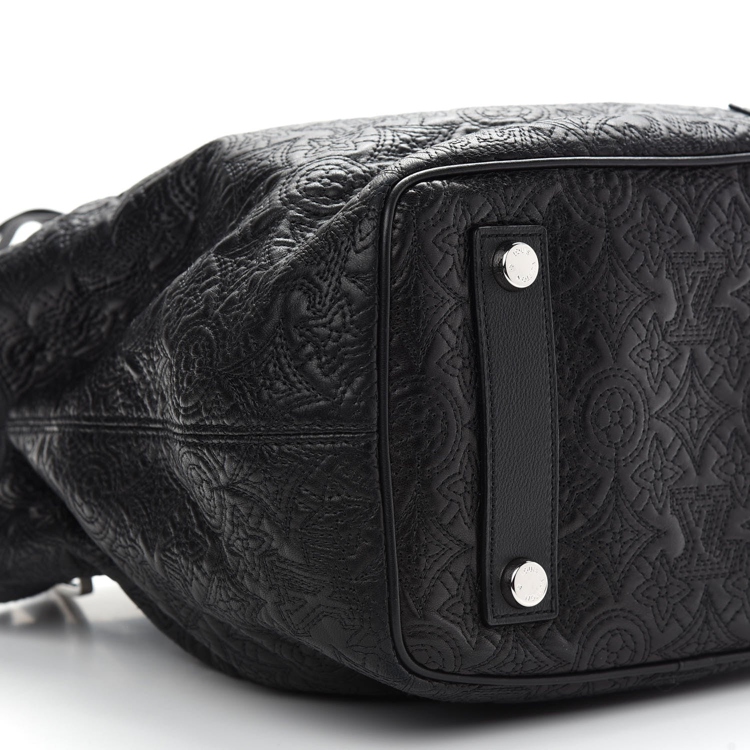 Louis Vuitton Monogram Lambskin Antheia Lilia PM Black 7 of 8