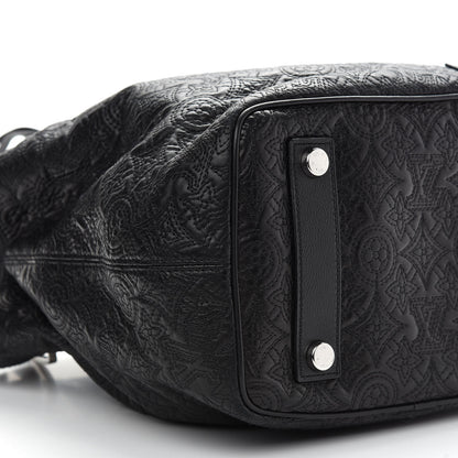 Louis Vuitton Monogram Lambskin Antheia Lilia PM Black 7 of 8