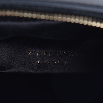 Saint Laurent Patent Oversized Cocktail Clutch Black 9 of 11