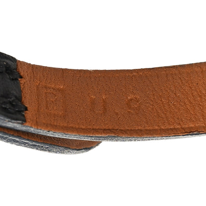 Hermes Chamonix Behapi Double Tour Bracelet T3 Black Fauve 5 of 5