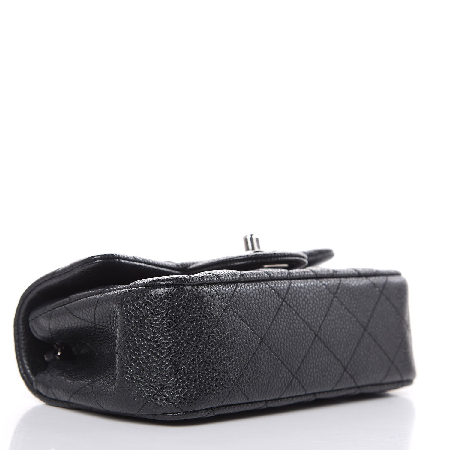 Chanel Metallic Caviar Quilted Extra Mini Flap Black 4 of 10