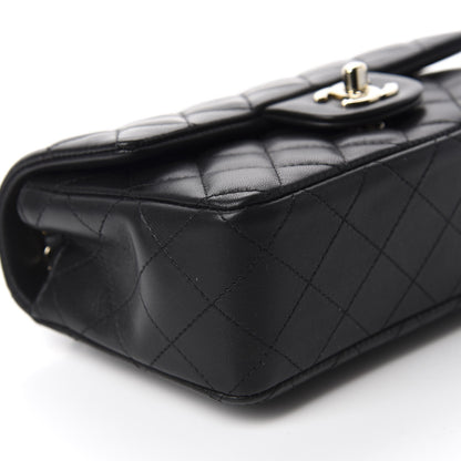Chanel Lambskin Quilted Mini Rectangular Flap Black 6 of 11