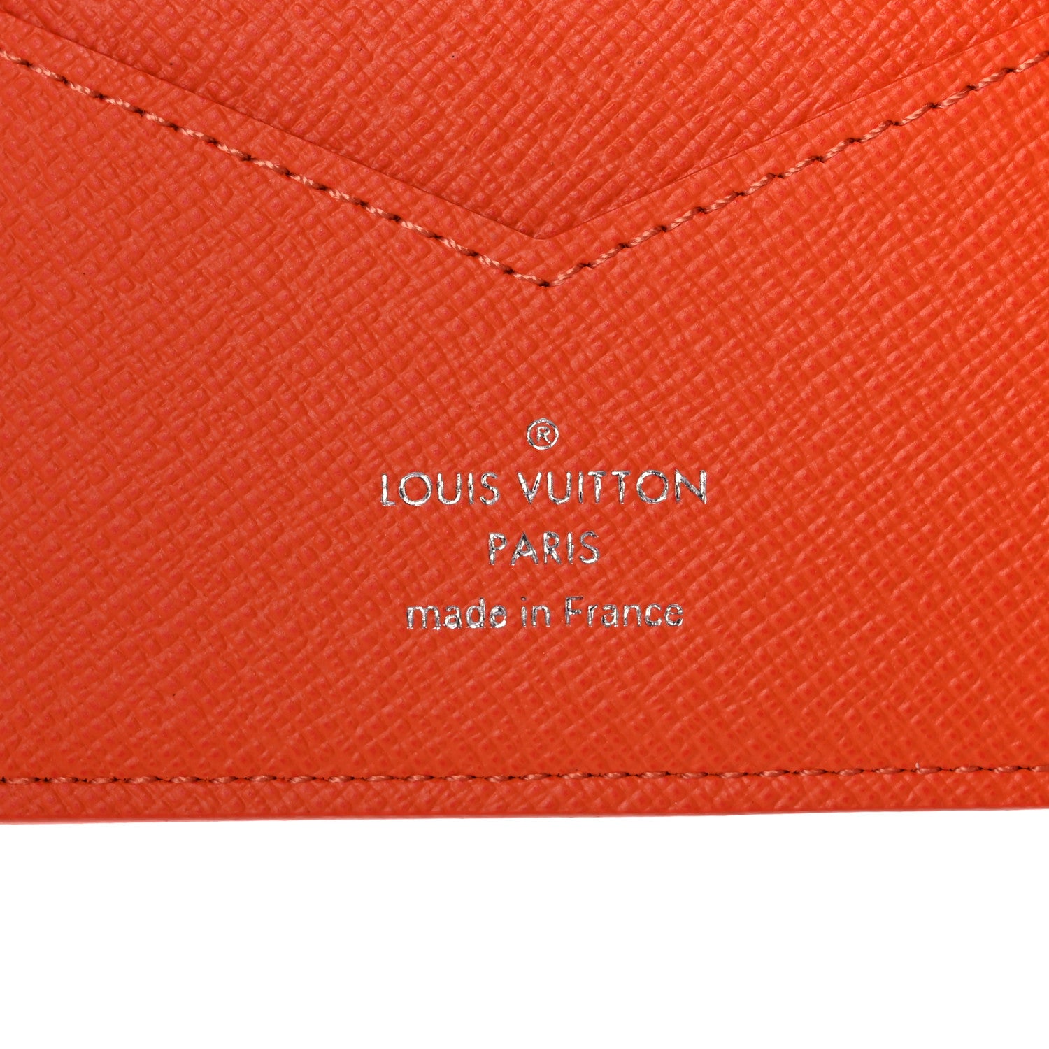 Louis Vuitton Taigarama Passport Cover Orange 6 of 6