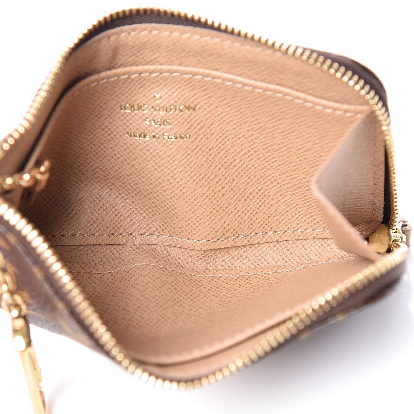 Monogram Complice Trunks and Bags Key Pouch Beige