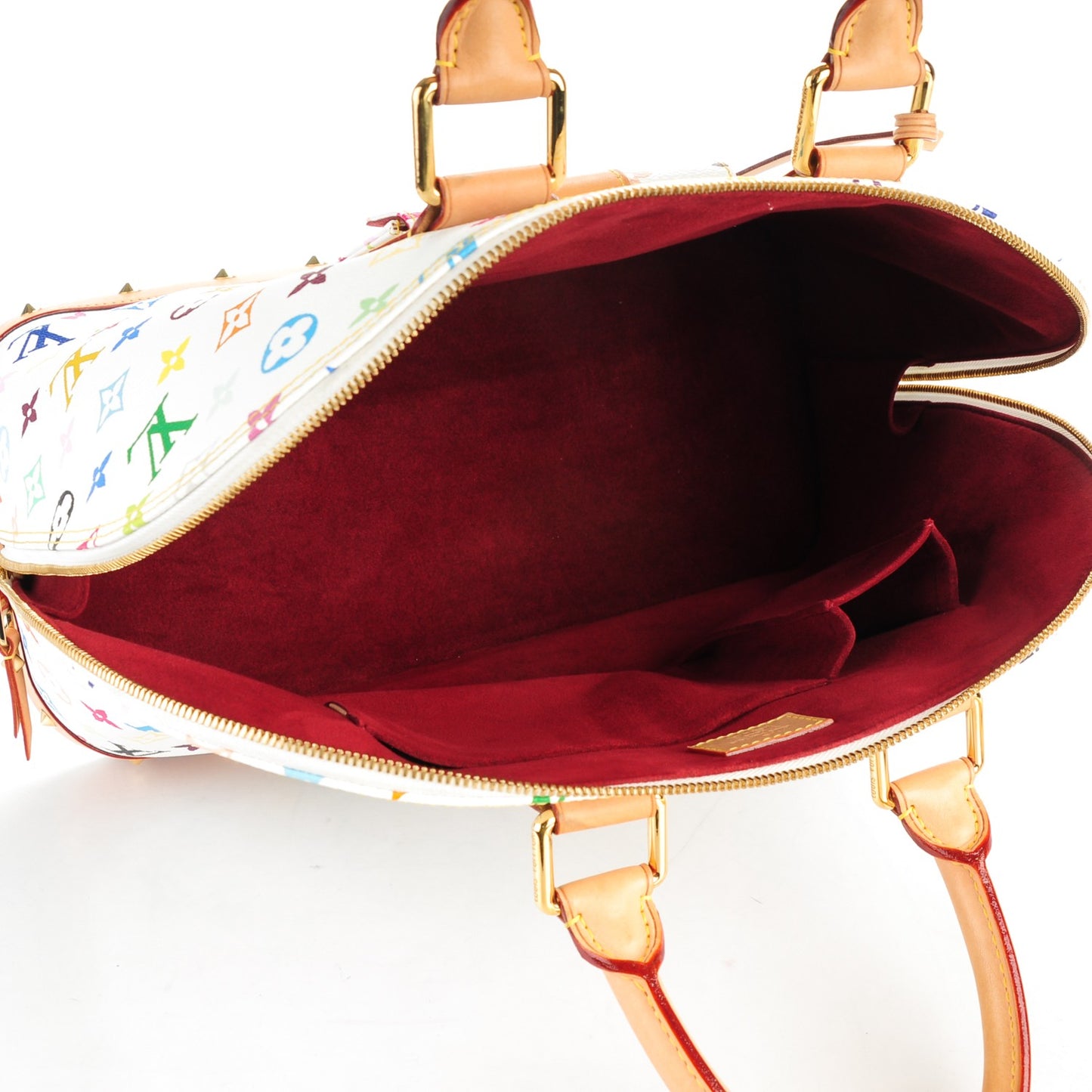 Monogram Multicolor Alma GM White