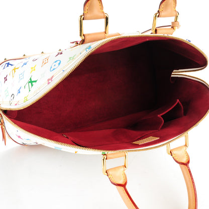 Louis Vuitton Monogram Multicolor Alma GM White 5 of 9