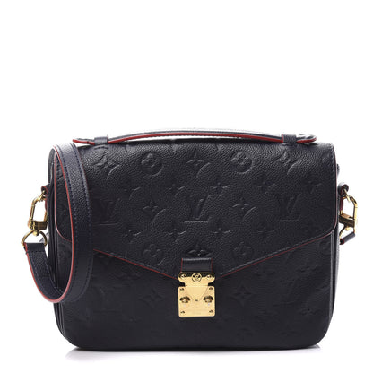 Louis Vuitton Empreinte Pochette Metis Marine Rouge 1 of 10