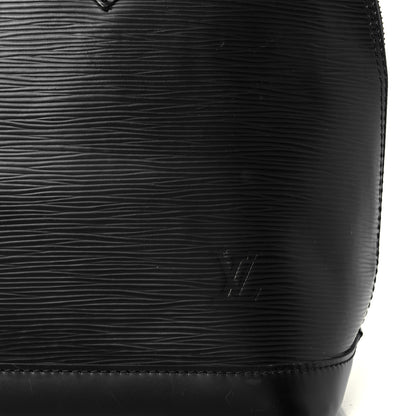 Louis Vuitton Epi Alma PM Black 9 of 11