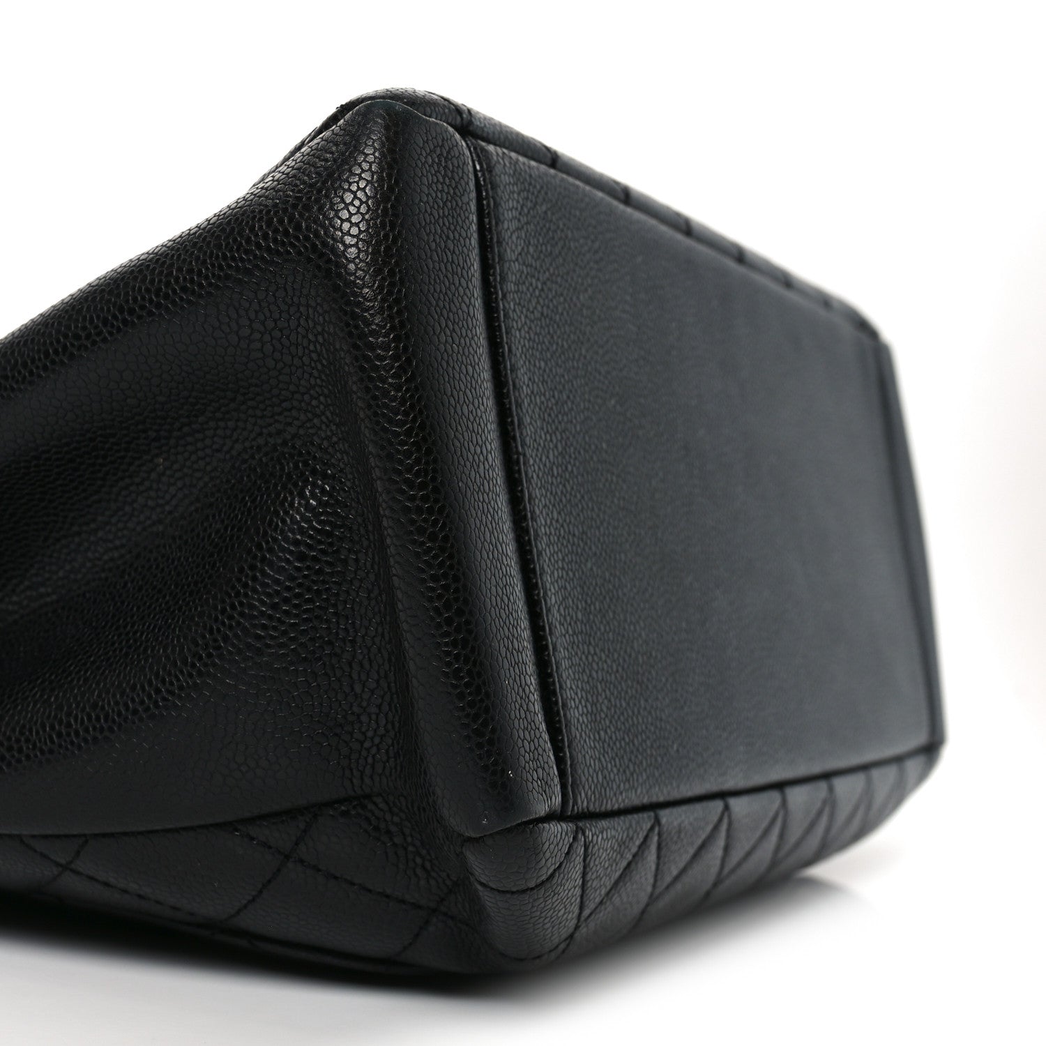 Chanel Caviar Quilted Grand Shopping Tote GST Black 8 of 9