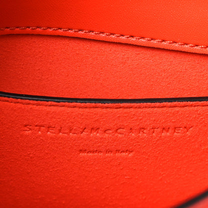 Stella McCartney Eco Soft Alter Nappa Perforated Logo Mini Marlee Flame 6 of 10