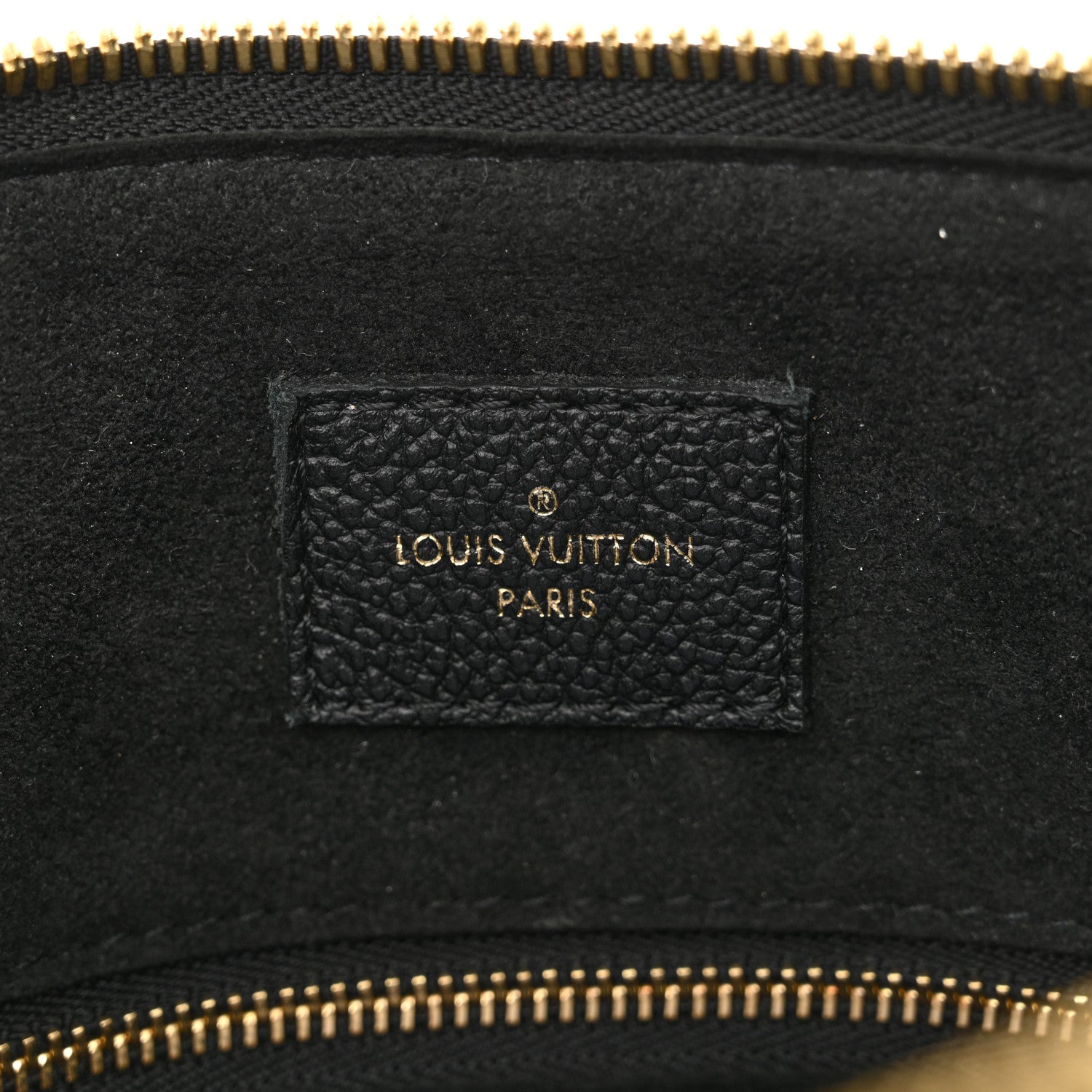 Louis Vuitton Empreinte Monogram Giant Speedy Bandouliere 25 Black 6 of 10