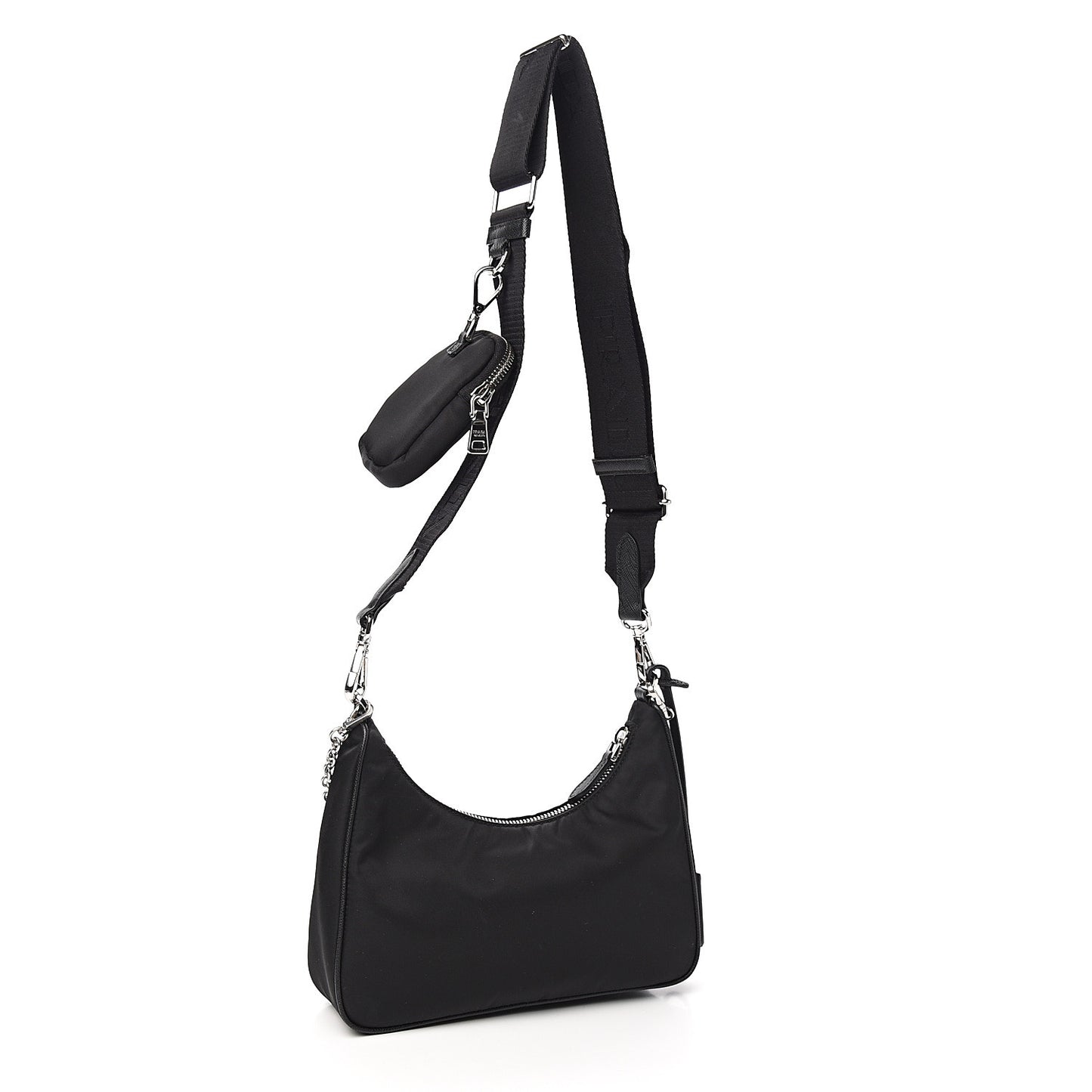 Nylon Re-Edition 2005 Shoulder Bag Black