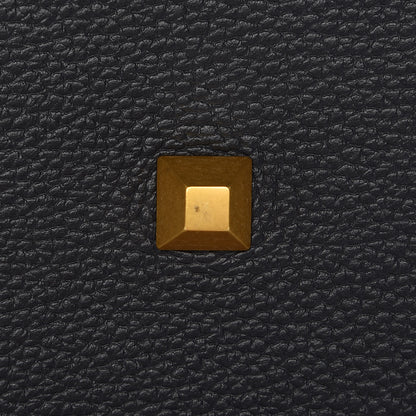MCM Grained Calfskin Large Milla Tote Phantom Grey 13 of 14
