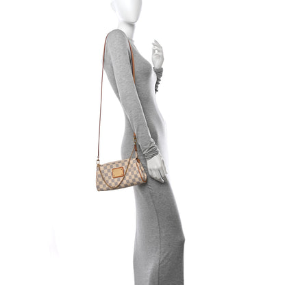 Louis Vuitton Damier Azur Eva Clutch 2 of 11