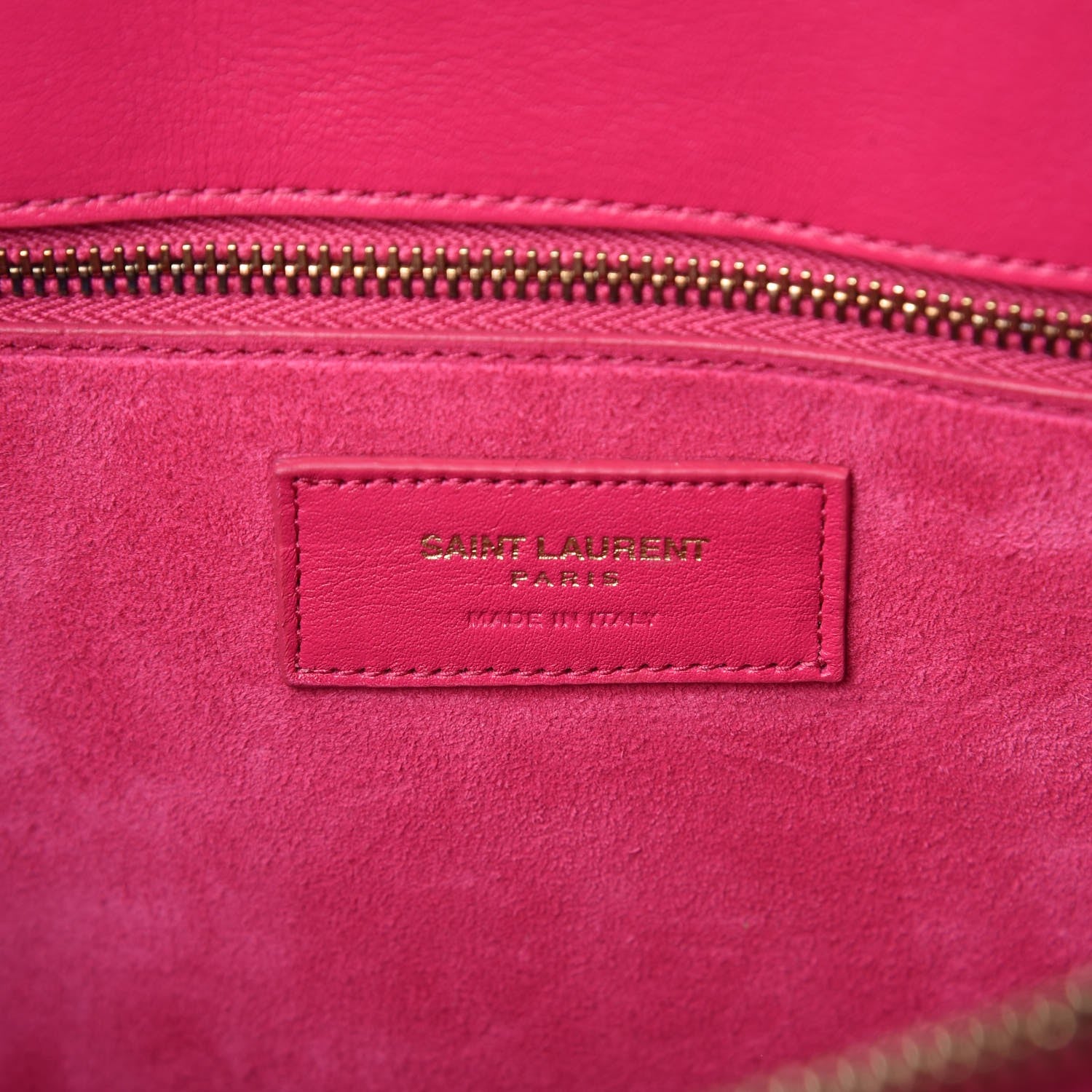 Saint Laurent Calfskin Small Sac De Jour Bubblegum 7 of 14