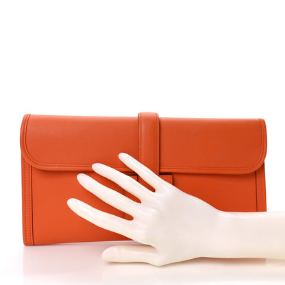 Hermes Swift Jige Elan 29 Clutch Orange 2 of 6