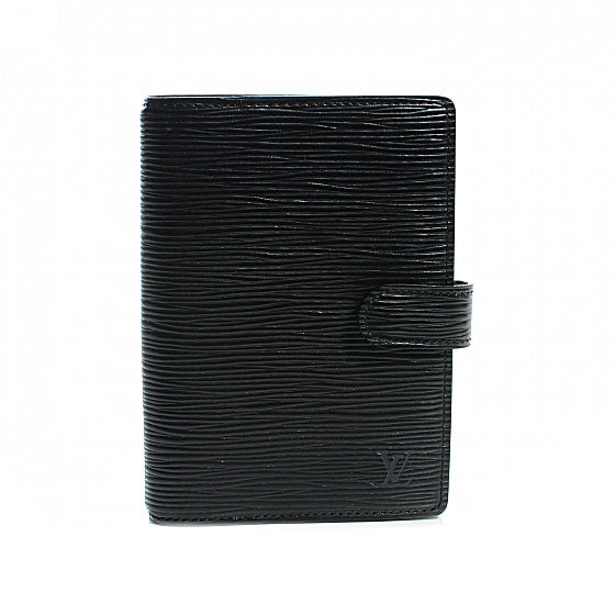 Louis Vuitton Epi Small Ring Agenda Black 1 of 7