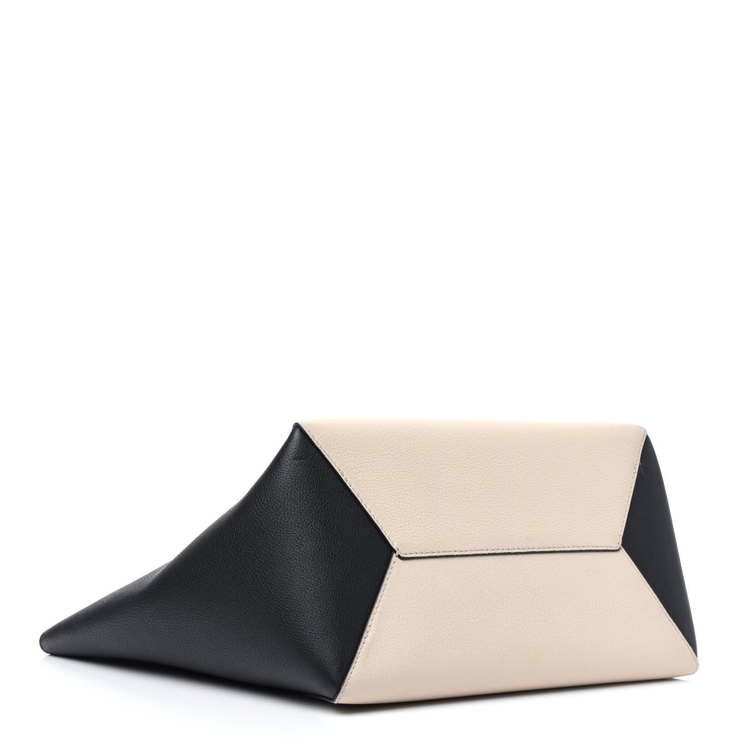 Louis Vuitton Calfskin Lockme Cabas Vanille Black 4 of 23