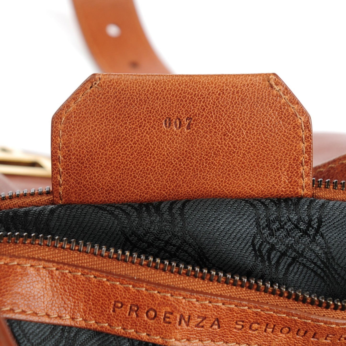 Lambskin Medium PS1 Satchel Saddle