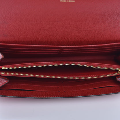 Louis Vuitton Empreinte Sarah Wallet NM Cherry 7 of 10