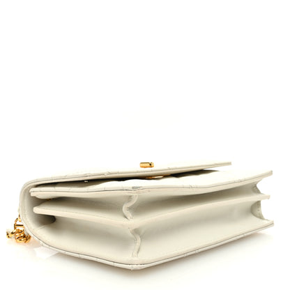 Christian Dior Lambskin Macrocannage Mini Miss Caro Bag Latte 4 of 11