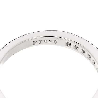 Tiffany Platinum Diamond .25ctw Half Circle Wedding Band Ring 46 3.75 5 of 6