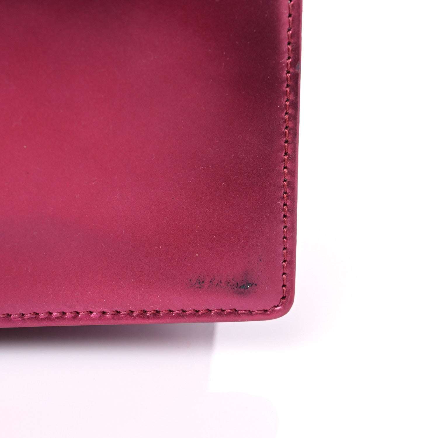 Christian Dior Metallic Patent Micro-Cannage Medium Diorama Flap Bag Pink 10 of 12