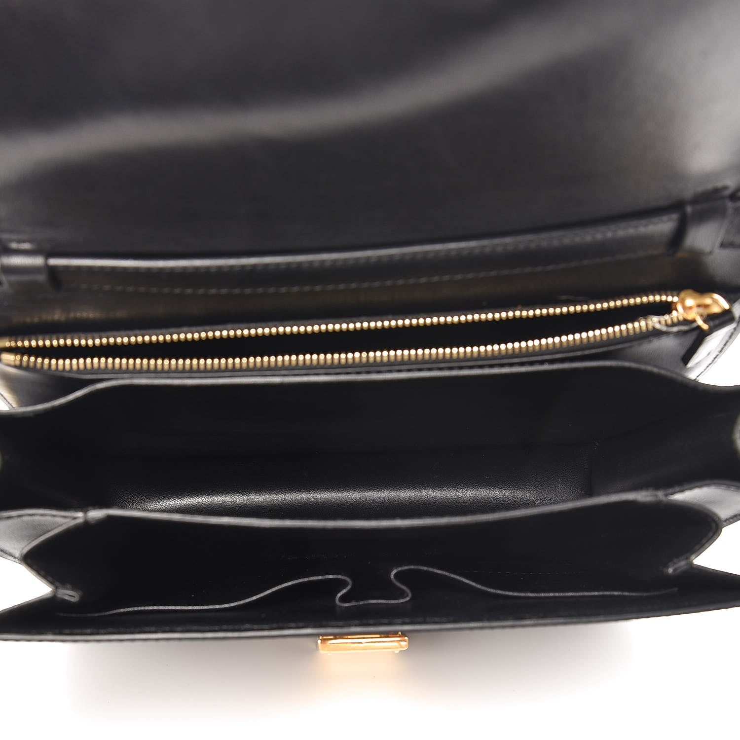 Celine Box Calfskin Medium Classic Box Flap Bag Black 5 of 14