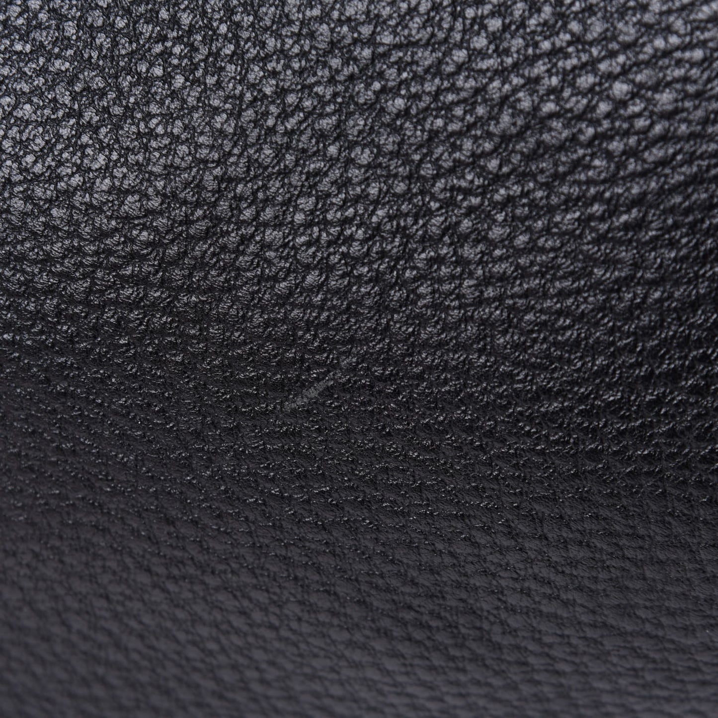 Pebbled Calfskin Web Bamboo Ring Hobo Black
